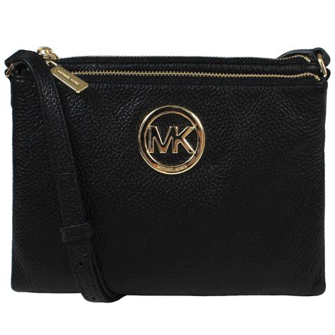 Michael Kors Fulton East West Leather Cross